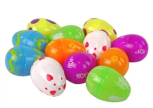 Zestaw Jajka Wielkanocne Squishy 12 Sztuk Import LEANToys - Akcesoria do basenów - miniaturka - grafika 1