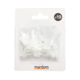 Żabka ze ślizgiem 10 szt. transparentna SP - Akcesoria do wystroju okien - miniaturka - grafika 1