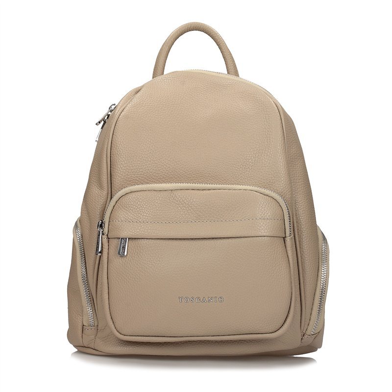 Skórzany klasyczny plecak Toscanio E117