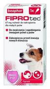 Pozostałe akcesoria dla psów - Beaphar Fiprotec S dla psów od 2 do 10 kg 67mg 22110-uniw - miniaturka - grafika 1