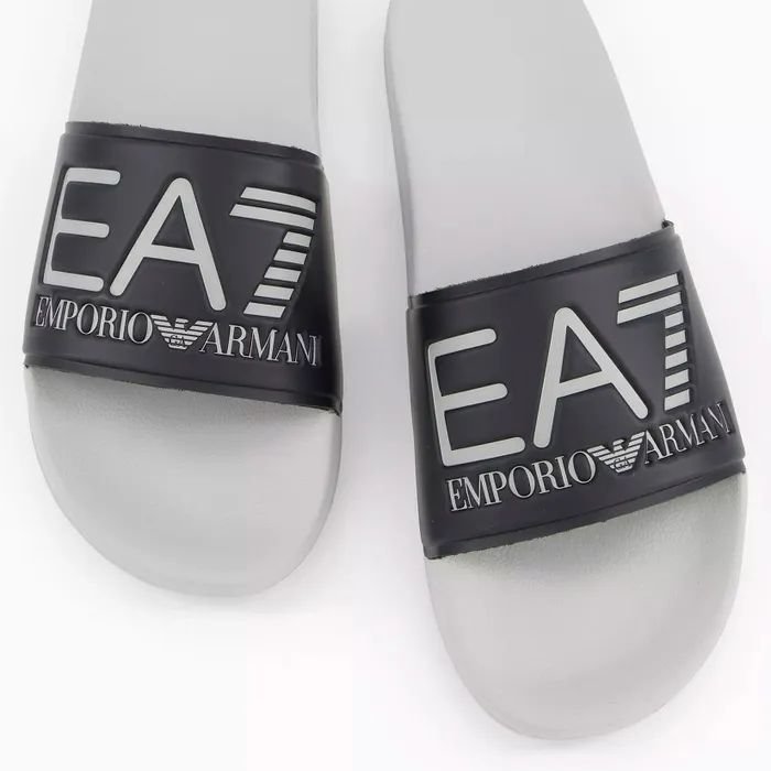 ciabatte sport uomo ea7 7x000108 af15118 m8130 grey violet/obsidian
