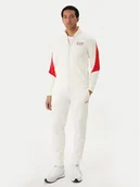 Dresy męskie - EA7 Emporio Armani Dres 7M001610 AF12451 U0004 Beżowy Regular Fit - miniaturka - grafika 1