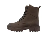 Botki damskie - Tom Tailor Damskie sztyblety 6390810008, mud, 43 EU, Mud, 43 EU - miniaturka - grafika 1