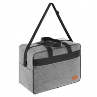Torebki damskie - TORBA DO SAMOLOTU PODRÓŻNA SZARA WIZZ AIR 40X30X20CM - miniaturka - grafika 1