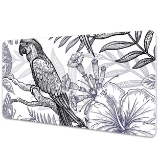 Podkładka na biurko Artystyczna papuga 90x45 cm - Podkładki na biurko - miniaturka - grafika 1