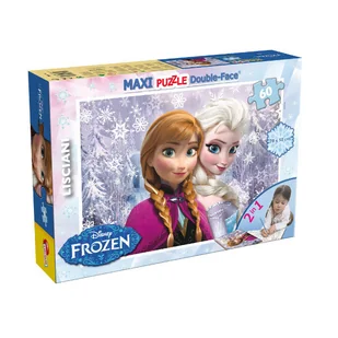 Lisciani, Kraina Lodu, puzzle dwustronne maxi - Puzzle - miniaturka - grafika 1