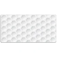 Podkładki na biurko - Mata z nadrukiem Trójwymiarowe heksagony 120x60 cm, Dywanomat - miniaturka - grafika 1