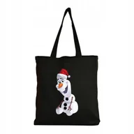 Torby i wózki na zakupy - Eko Torba Bawełniana na ramię Shopper Eco Torebka Zakupy Olaf Kraina Lodu 2 - miniaturka - grafika 1