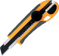 Nożyce i noże - Nóż Segmentowy 18Mm Kds Grip Fit Twist Lock G Yellow (3X Czarne Ostrze 0.6Mm) - miniaturka - grafika 1