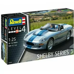 Revell Model plastikowy Samochód Shelby Series I + EKSPRESOWA 24H - Kolekcjonerskie modele pojazdów - miniaturka - grafika 2