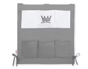 Przybornik Uniwersalny- Little Prince Antracyt - Organizery na łóżeczko - miniaturka - grafika 1