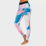Spodnie sportowe damskie - Legginsy termoaktywne do sportów zimowych damskie SIROKO Sakura - miniaturka - grafika 1