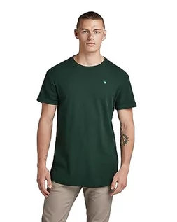 Koszulki męskie - G-STAR RAW Męski t-shirt Lash, Zielony (liście D16396-d289-4287), M - grafika 1