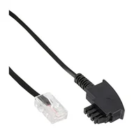 Kable komputerowe i do monitorów - InLine TAE-F German RJ45 8P2C Kabel 0.5m 18555 - miniaturka - grafika 1
