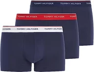 Spodenki damskie - Tommy Hilfiger Trunk 3p Bokserki (szorty) Mężczyźni, Wiele kolorów, M - miniaturka - grafika 1