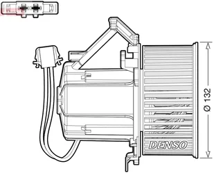 Dmuchawa DENSO DEA02009 8K1820021B AUDI - Dmuchawy - miniaturka - grafika 1