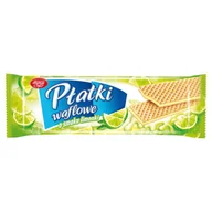 Ciastka - Skawa PŁATKI WAFLOWE O SMAKU LIMONKI S.A. - miniaturka - grafika 1