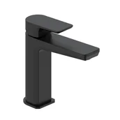 Baterie umywalkowe - Valvex Bateria umywalkowa Viva czarna - miniaturka - grafika 1