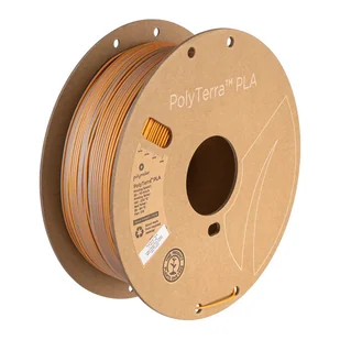 Filament Polymaker PolyTerra PLA Dual Foggy Orange 1,75mm 1kg - Grey-Orange - Filamenty i akcesoria do drukarek 3D - miniaturka - grafika 1