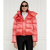 Kurtki damskie - Patrizia Pepe Puchowa kurtka | Cropped Fit - miniaturka - grafika 1