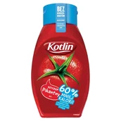 Ketchup - Kotlin KETCHUP PIKANTNY 60% MNIEJ KALORII 450 G zakupy dla domu i biura 36966786 - miniaturka - grafika 1
