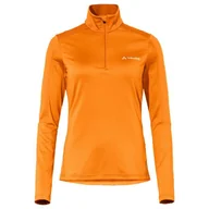 Bluzy narciarskie - Rozpinany polar damski half-zip VAUDE Livigno II - miniaturka - grafika 1