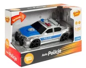 Zabawki interaktywne dla dzieci - Auto policja Junior 1:20 - Smily Play - miniaturka - grafika 1