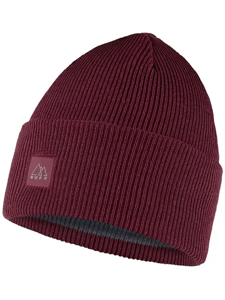 Buff Czapka w kolorze bordowym