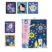 Zabawki kreatywne - Janod Zestaw Kreatywny Brokat i Fluorescencyjny Piasek Magiczna Noc 5+, - miniaturka - grafika 1