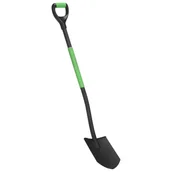 Pozostałe narzędzia ogrodowe - vidaXL Lumarko Łopata z uchwytem w kształcie D, stal! 146131 - miniaturka - grafika 1