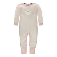 Pajacyki dla niemowląt - Dziecięcy pajac jednoczęściowy, różowy, rozmiar 68 - miniaturka - grafika 1