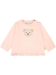 Steiff Bluza w kolorze jasnoróżowym - Bluzy i sweterki niemowlęce - miniaturka - grafika 1