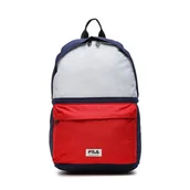Plecaki - Plecak Fila Boma Badge Backpack S’Cool Two FBU0079 Medieval Blue/Bright White/True Red 53007 - miniaturka - grafika 1