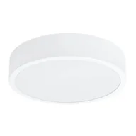 Lampy sufitowe - Okrągła sufitowa lampa Onyx SL.1243 Sollux LED 23W 3000K do jadalni koło biały - miniaturka - grafika 1
