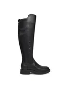 Botki damskie - Guess Muszkieterki FLFFYZ ELE11 Czarny - miniaturka - grafika 1