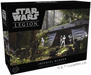 Star Wars: Legion - Imperial Bunker Battlefield Expansion Fantasy Flight Games - Gry bitewne - miniaturka - grafika 1