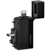 Akcesoria do kamer sportowych - Quick Reader Insta360 X3 - czytnik kart pamięci - miniaturka - grafika 1