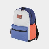 Plecaki - Plecak Miejski 4Fjwss24Abacm287 - Szaro-Granatowy - miniaturka - grafika 1