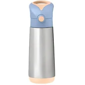 Bidony dla dzieci - B.Box Termobutelka stalowa 500ml Feeling Peachy - miniaturka - grafika 1