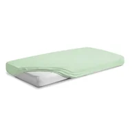 Prześcieradła dla dzieci - Prześcieradło dziecięce Frotte 60x120 Premium seledynowe z gumką do łóżeczka BabyMatex - miniaturka - grafika 1