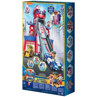 Spin Master Zestaw z figurkami Psi Patrol Film Największa Baza Psiego Patrolu 6060353 - Tory, garaże, parkingi - miniaturka - grafika 1