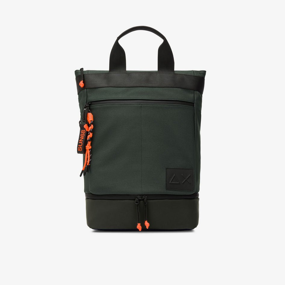 zaino uomo verde scuro