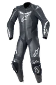 Odzież motocyklowa - Kombinezon Jednoczęściowy Skórzany Alpinestars GP Plus V2 Dziecięcy Czarny130 - miniaturka - grafika 1