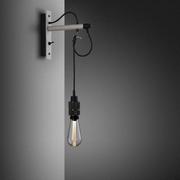 Lampy ścienne - Lampa Hooked Wall Nude Szara/Palony brąz [A9004L] - miniaturka - grafika 1