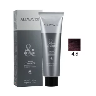 ALLWAVES Farba do włosów 4.6 Purpurowy Średni Kasztan 100 ml - Farby do włosów i szampony koloryzujące - miniaturka - grafika 1