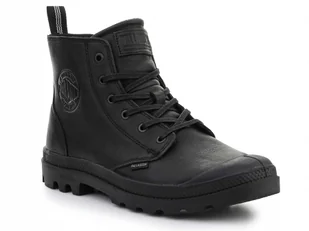 Pampa Zip Lth Ess Black 76888-008-M - Palladium - Półbuty męskie - miniaturka - grafika 1