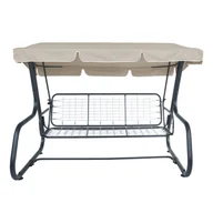 Huśtawki - Daszek do huśtawki ogrodowej 228 x 126 cm Rimini / Venezia D031-15CWPATIO - miniaturka - grafika 1