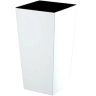 Donice - Donica na kwiaty z wkładem Masiera 35 cm, biała - miniaturka - grafika 1