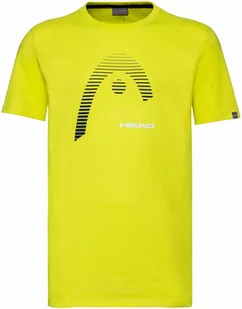 HEAD CLUB CARL T-Shirt M Yellow 2020 - Koszulki sportowe męskie - miniaturka - grafika 1
