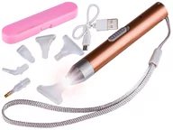 Rękodzieło - Podświetlany Długopis + Końcówki + Ładowarka USB, Akcesoria Do Diamond Painting, Haft Diamentowy - miniaturka - grafika 1